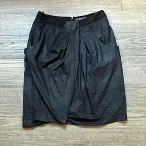 🔥steffen  Schraut🔥 | Black shiny mini skirt